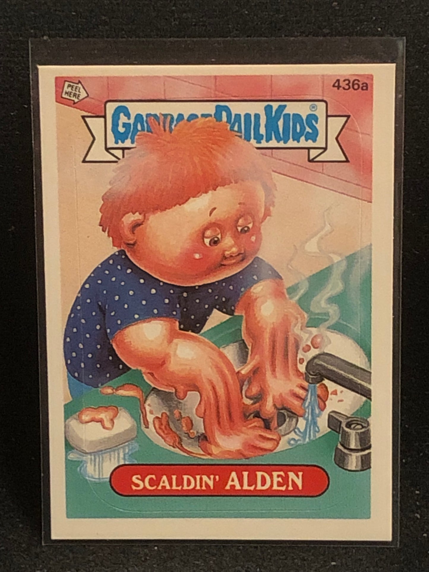 Garbage Pail Kids Original Series 11 (os11) 436a Scaldin Alden
