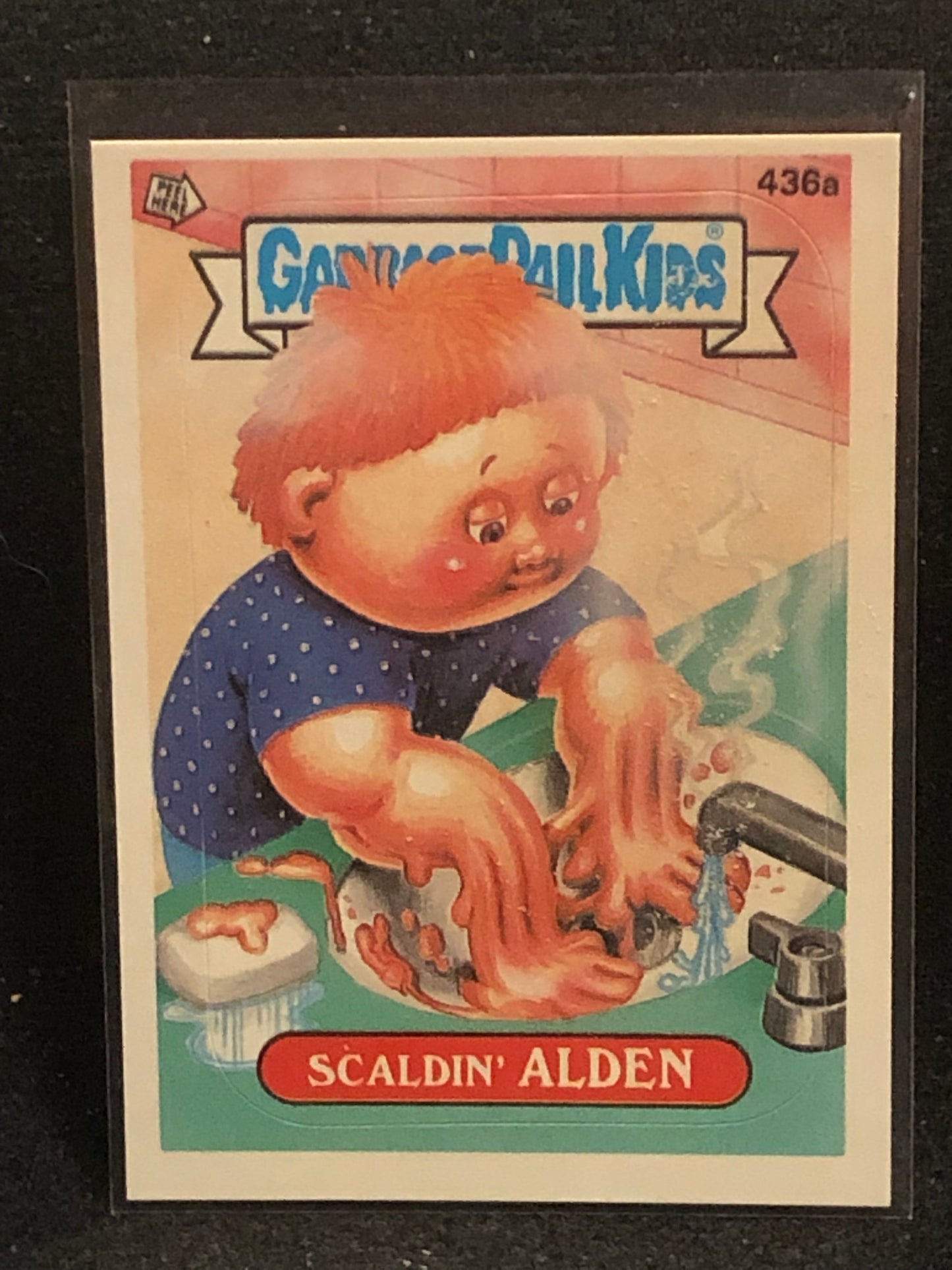 Garbage Pail Kids Original Series 11 (os11) 436a Scaldin Alden