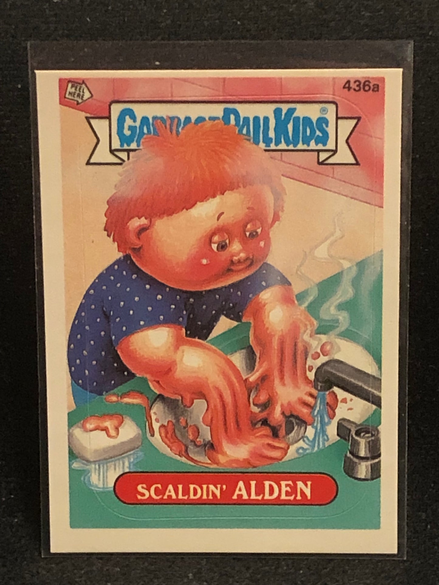 Garbage Pail Kids Original Series 11 (os11) 436a Scaldin Alden
