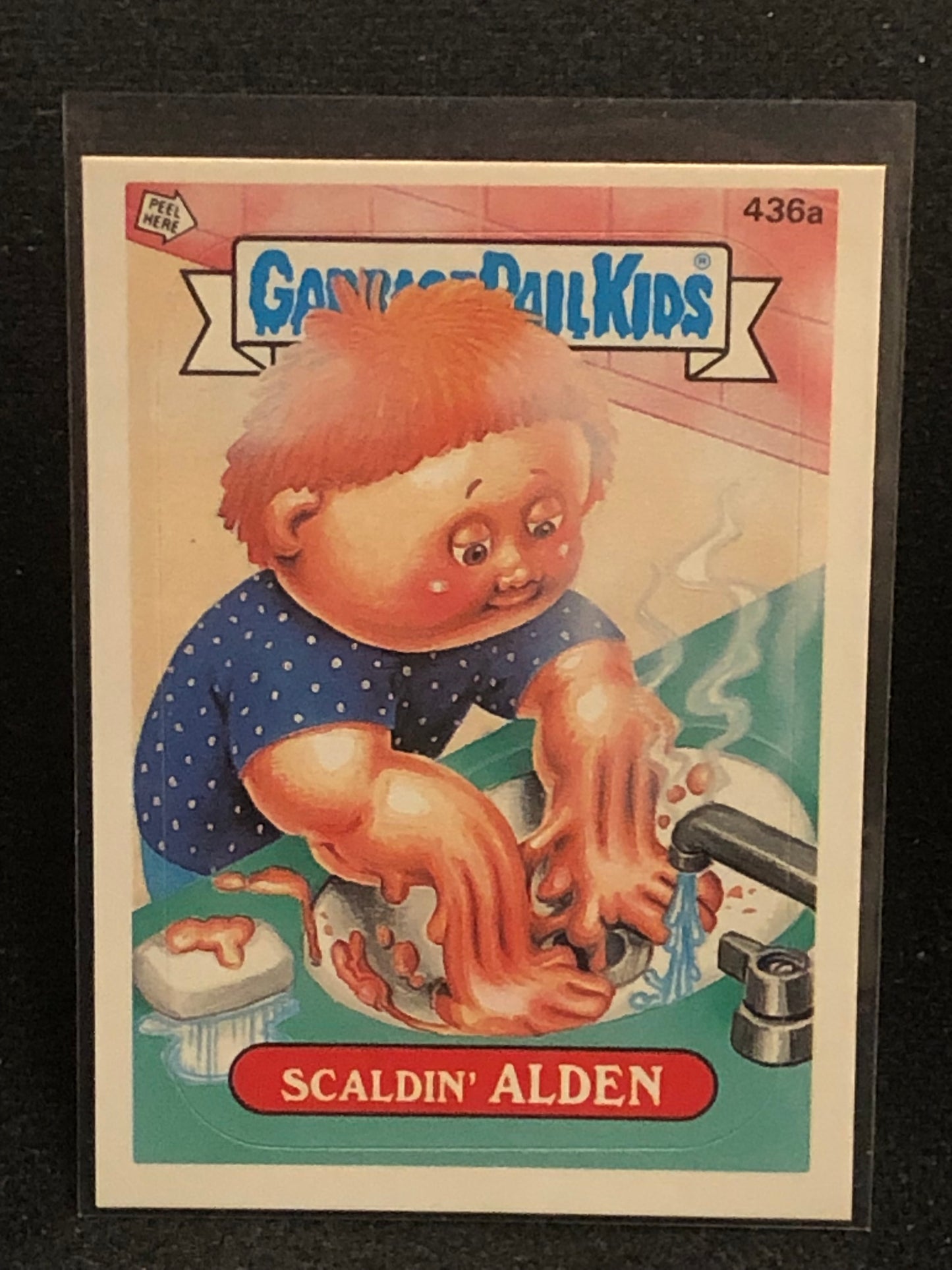 Garbage Pail Kids Original Series 11 (os11) 436a Scaldin Alden