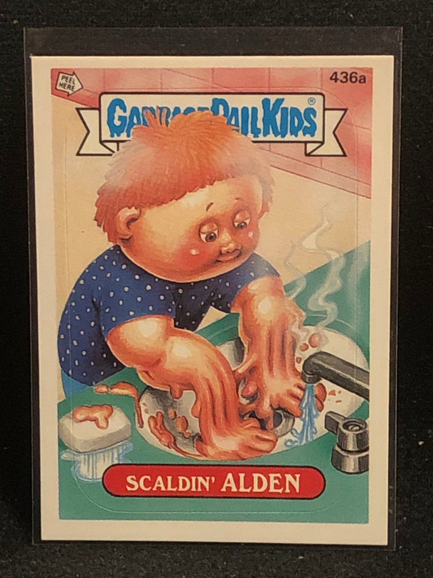 Garbage Pail Kids Original Series 11 (os11) 436a Scaldin Alden