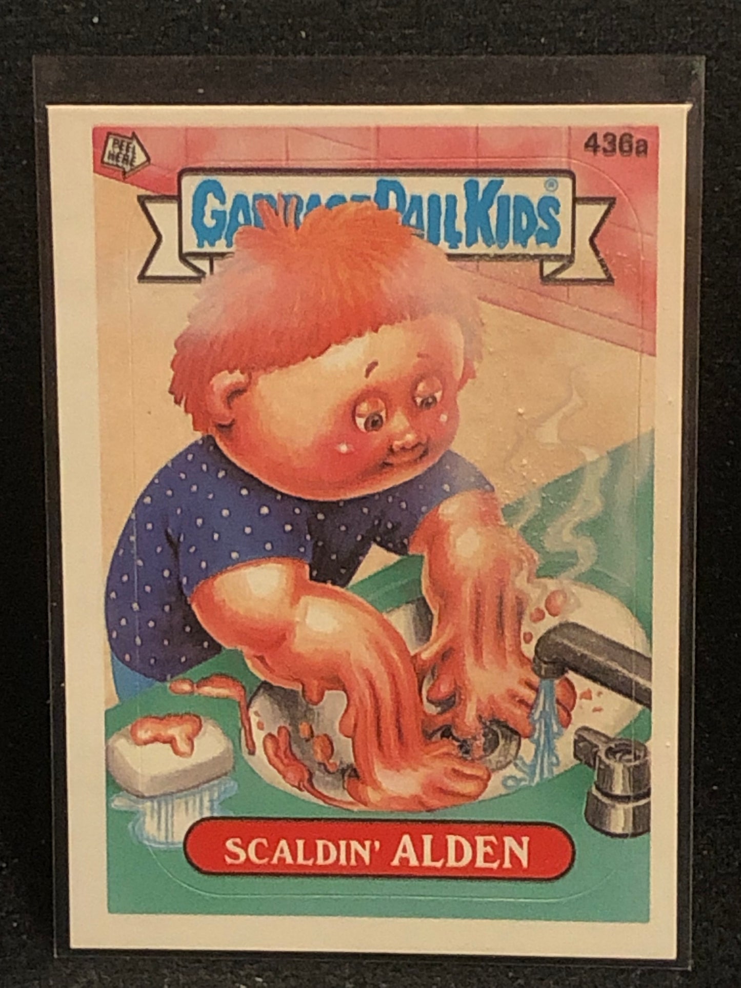 Garbage Pail Kids Original Series 11 (os11) 436a Scaldin Alden