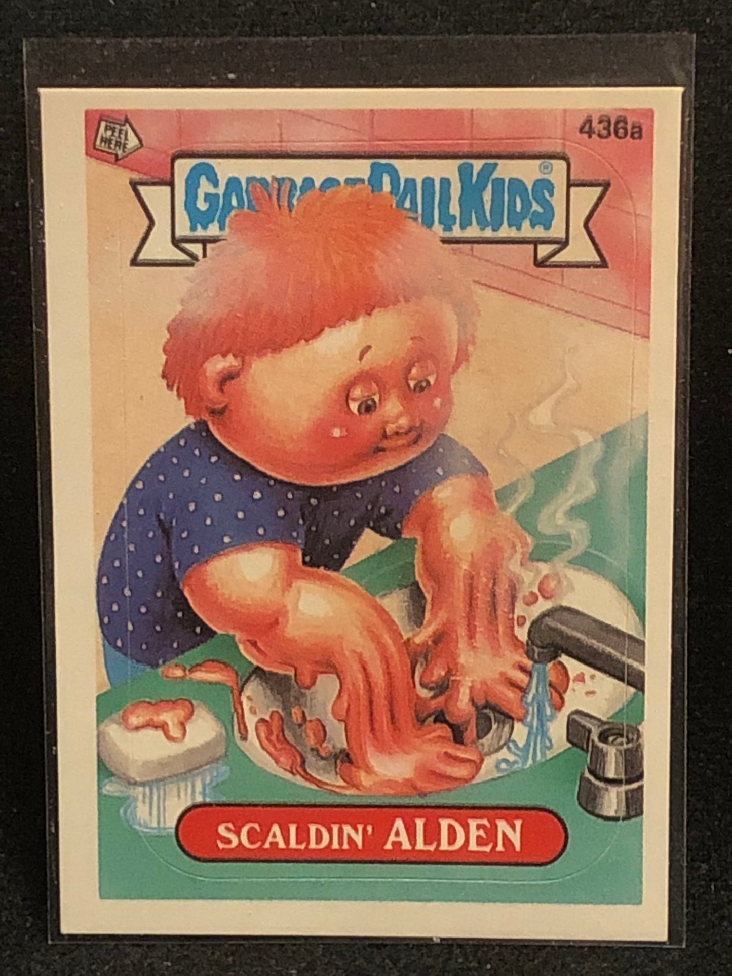 Garbage Pail Kids Original Series 11 (os11) 436a Scaldin Alden