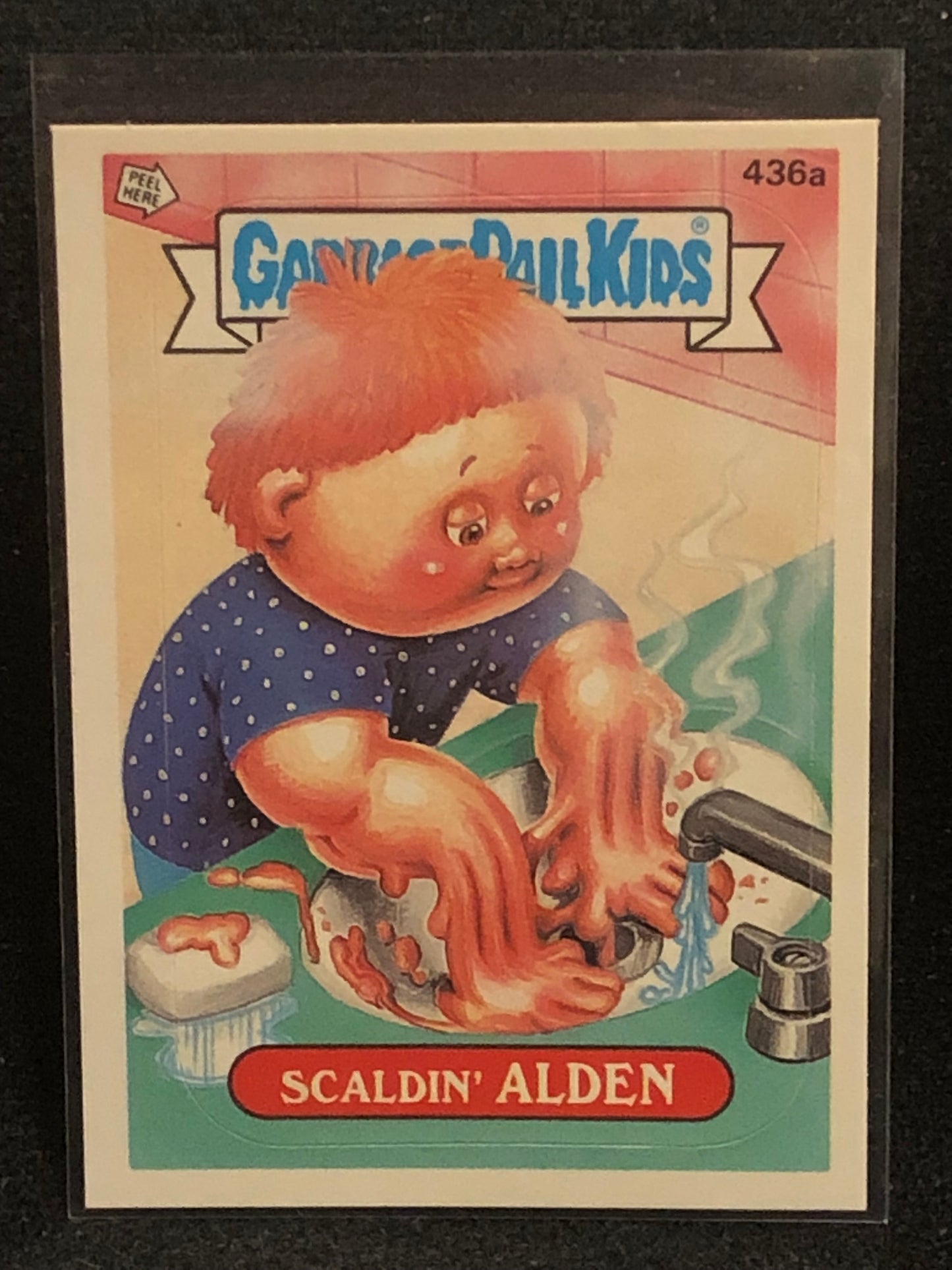 Garbage Pail Kids Original Series 11 (os11) 436a Scaldin Alden