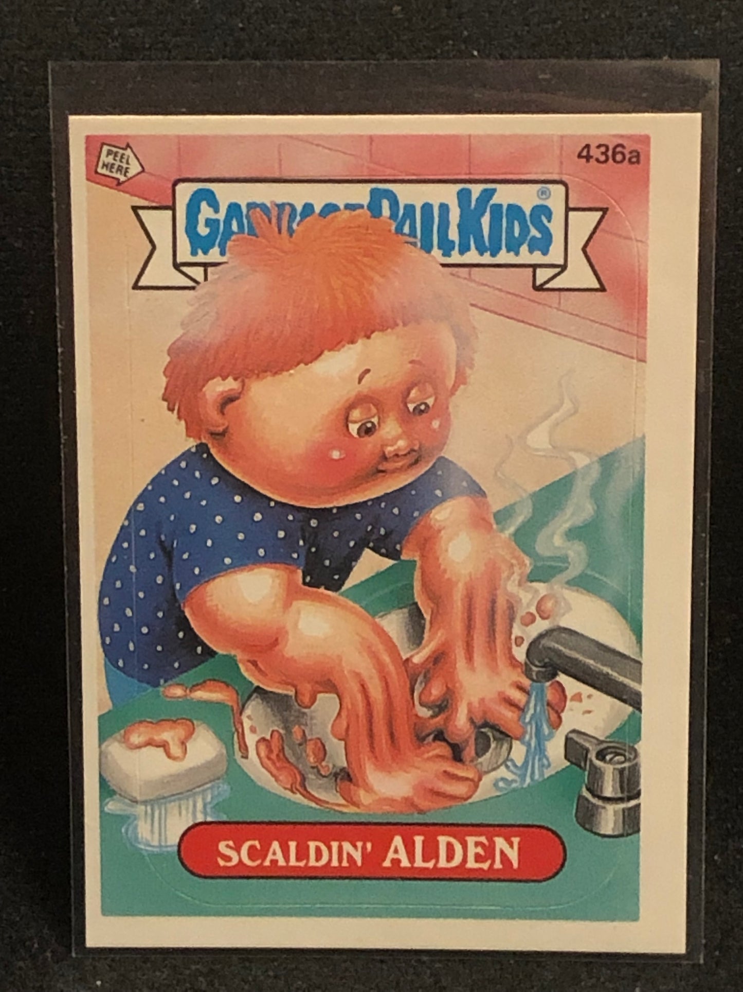 Garbage Pail Kids Original Series 11 (os11) 436a Scaldin Alden