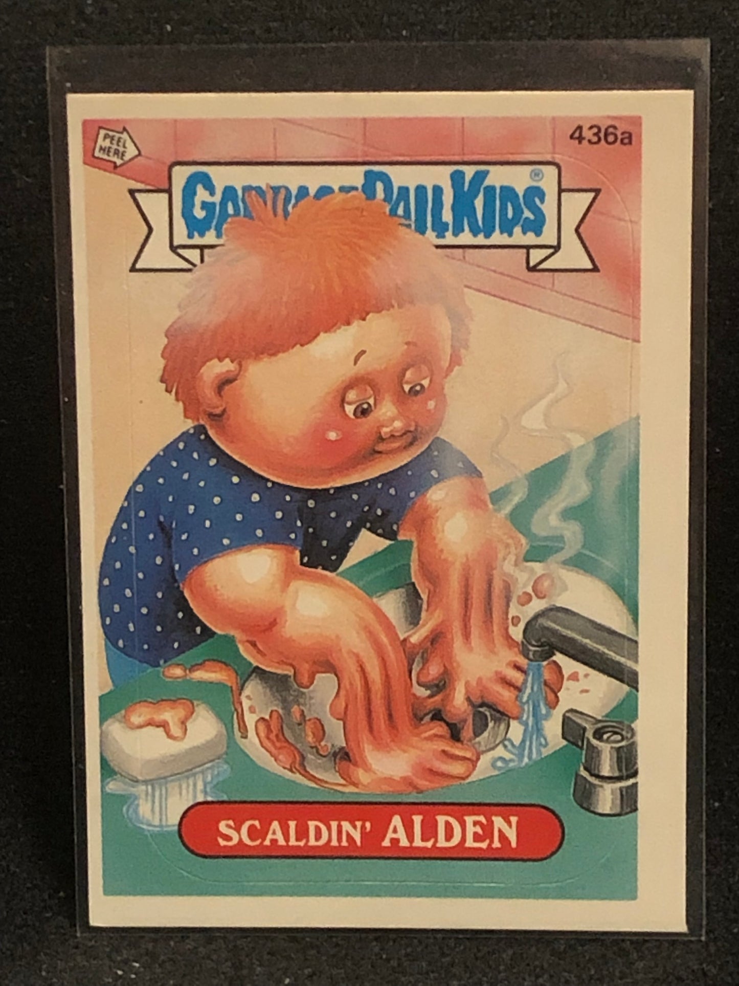 Garbage Pail Kids Original Series 11 (os11) 436a Scaldin Alden