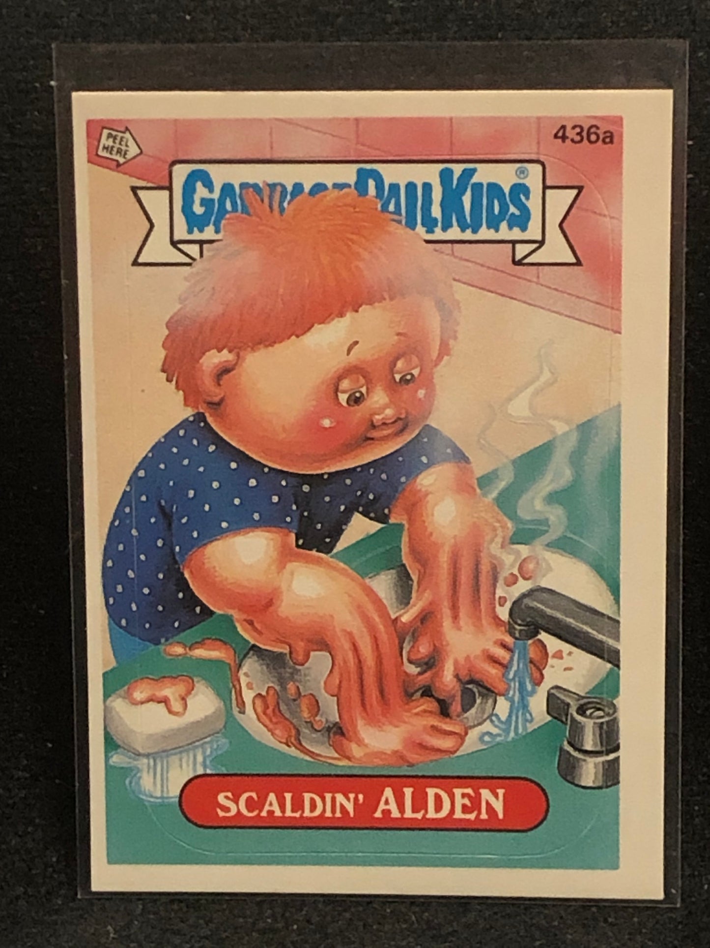 Garbage Pail Kids Original Series 11 (os11) 436a Scaldin Alden