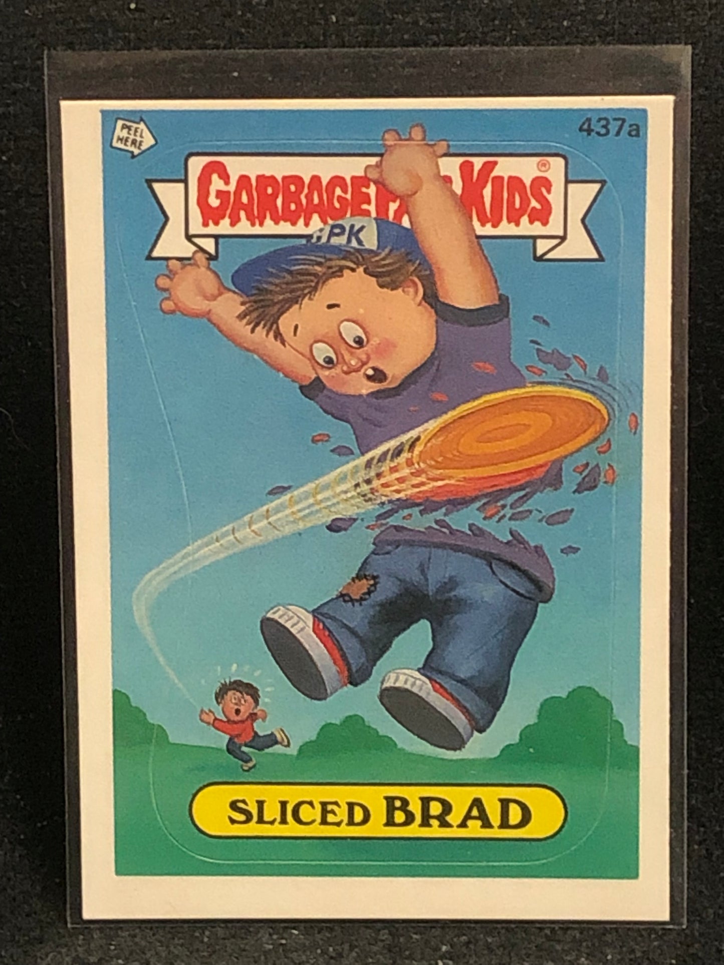 Garbage Pail Kids Original Series 11 (os11) 437a Sliced Brad