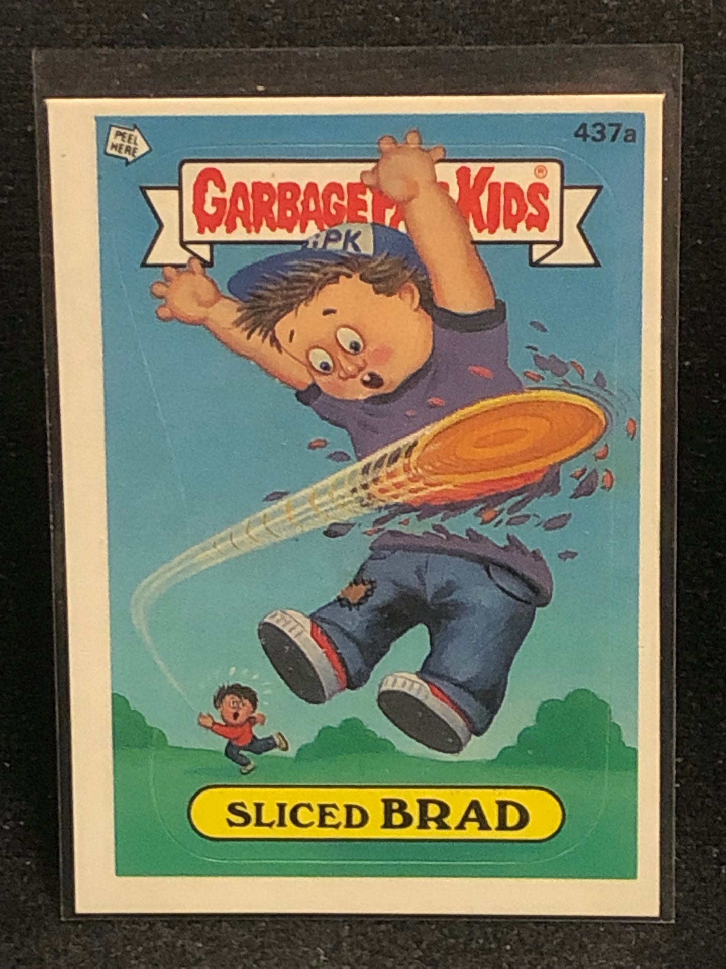 Garbage Pail Kids Original Series 11 (os11) 437a Sliced Brad
