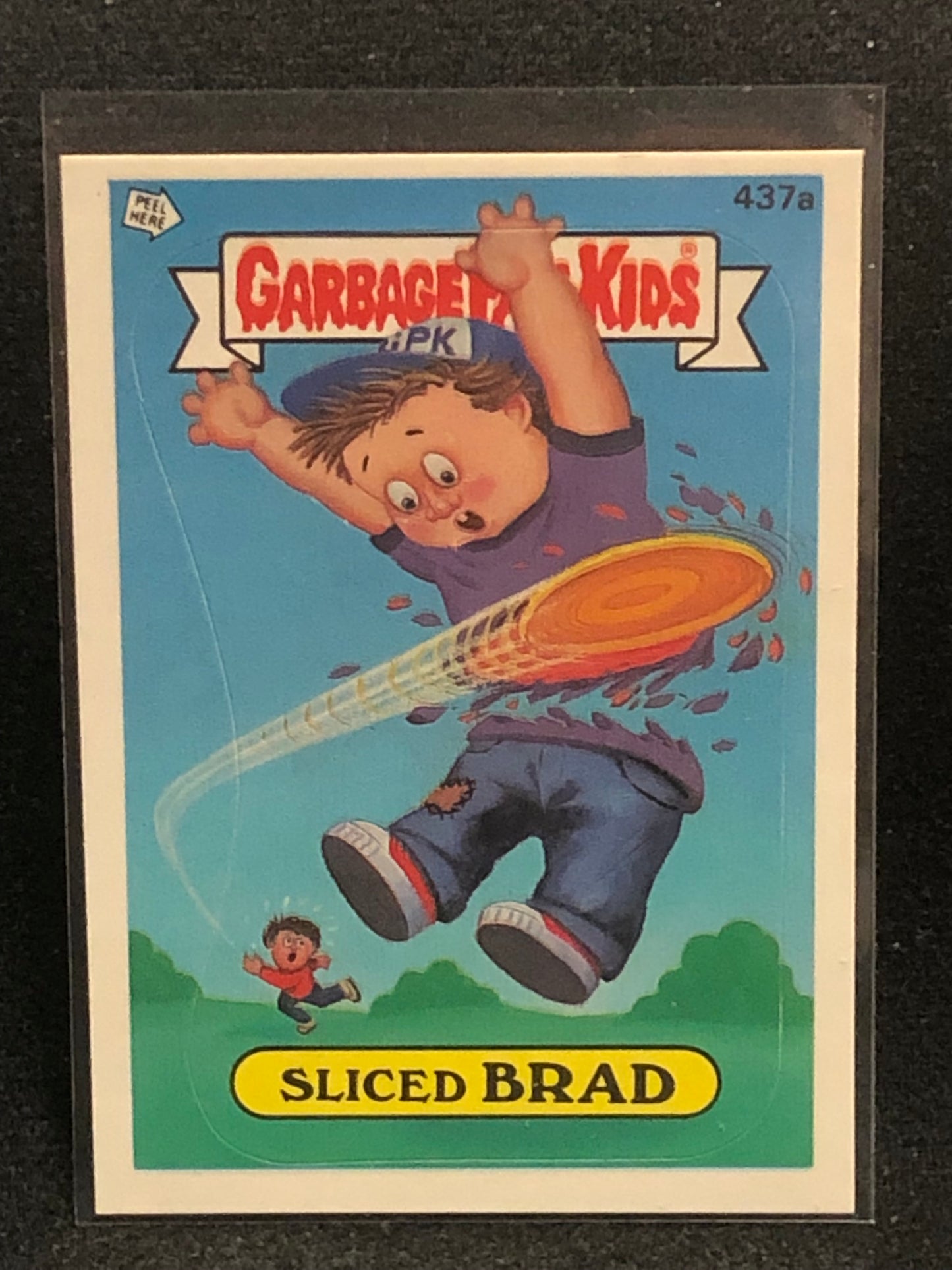Garbage Pail Kids Original Series 11 (os11) 437a Sliced Brad