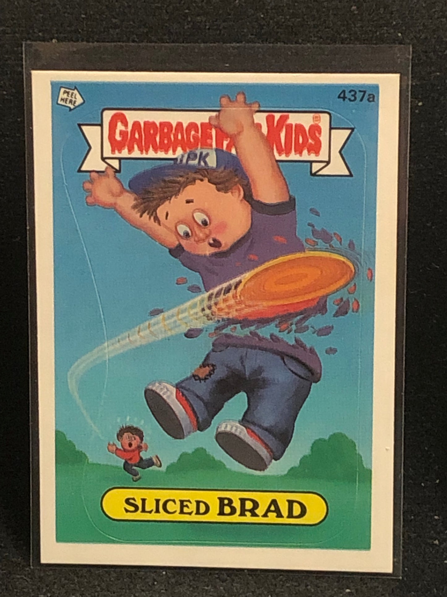 Garbage Pail Kids Original Series 11 (os11) 437a Sliced Brad