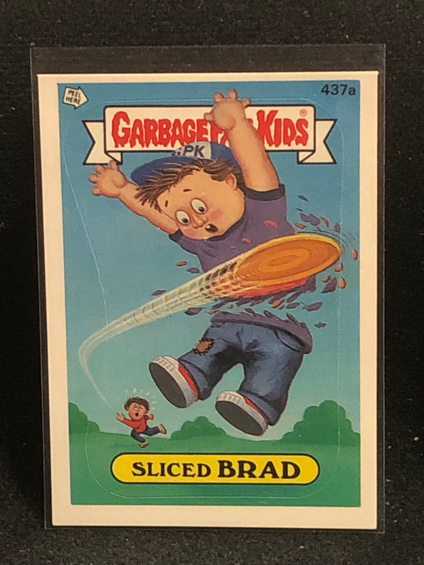 Garbage Pail Kids Original Series 11 (os11) 437a Sliced Brad