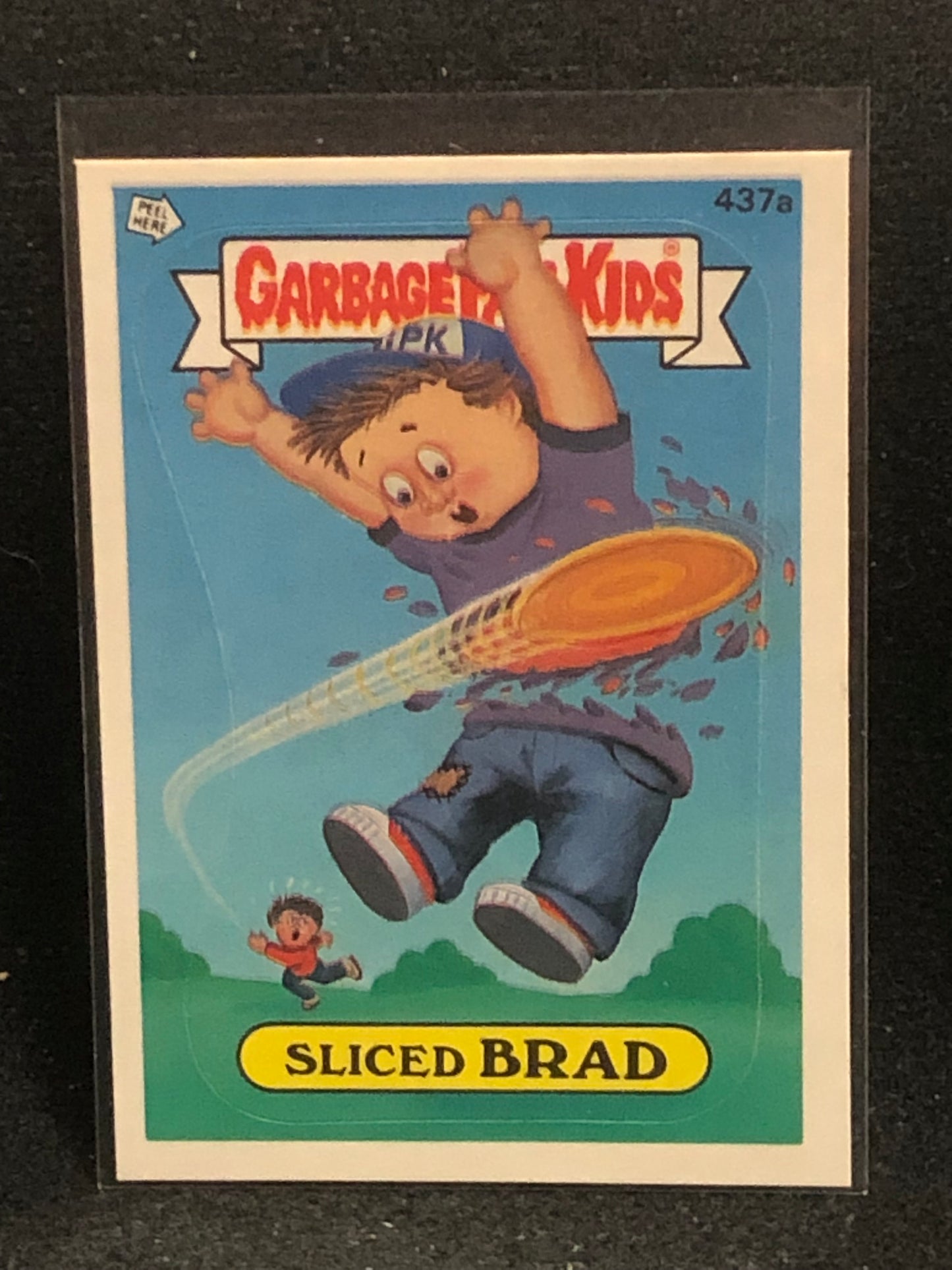 Garbage Pail Kids Original Series 11 (os11) 437a Sliced Brad