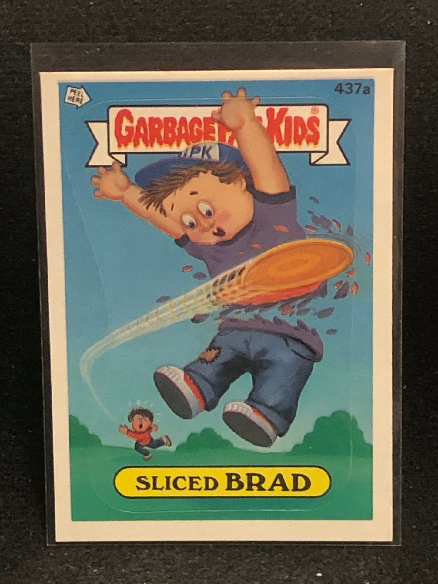 Garbage Pail Kids Original Series 11 (os11) 437a Sliced Brad