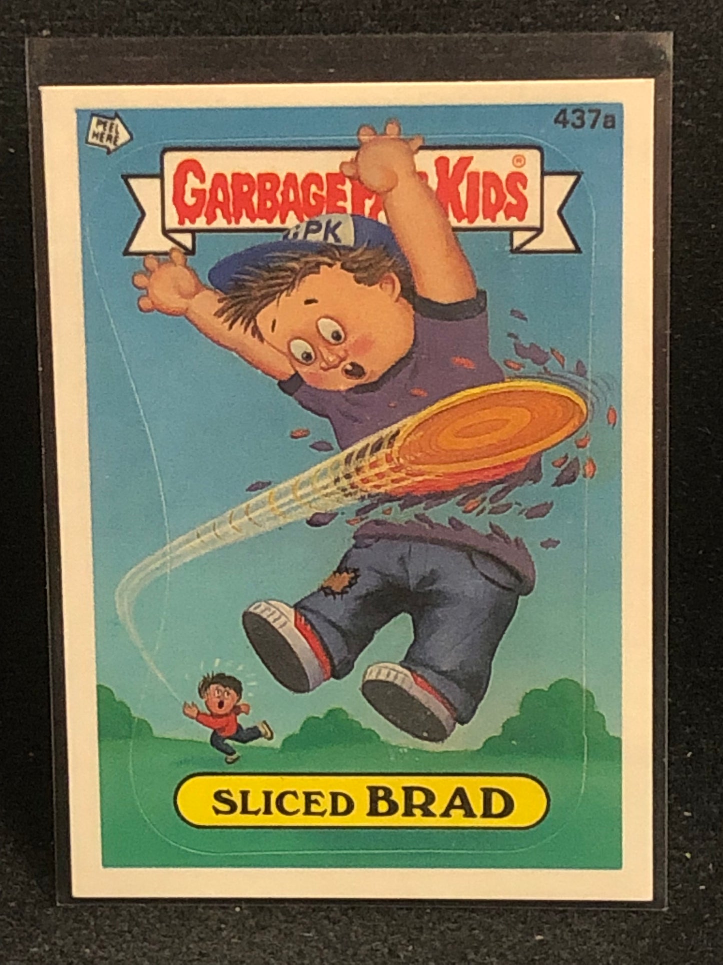 Garbage Pail Kids Original Series 11 (os11) 437a Sliced Brad