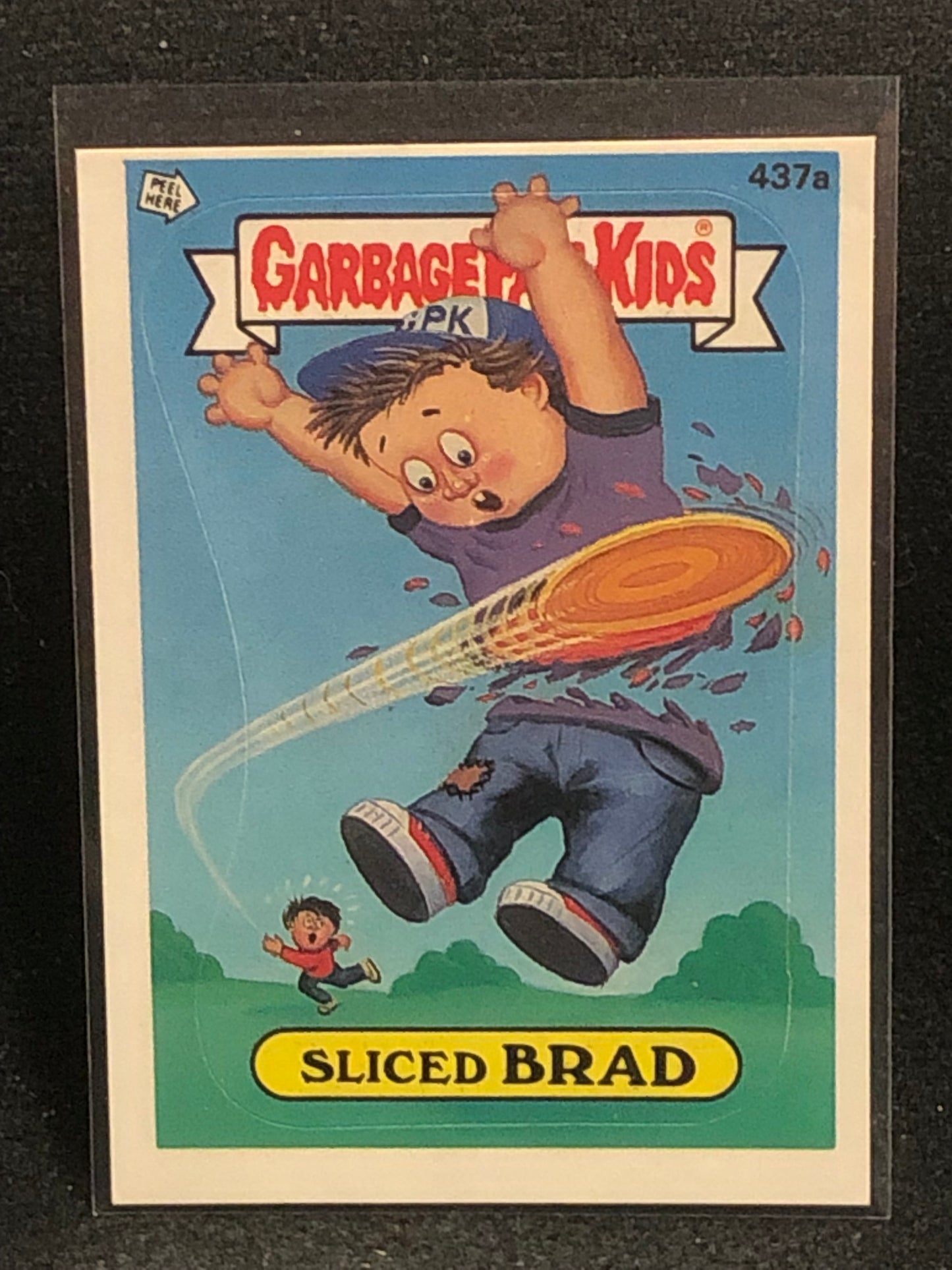 Garbage Pail Kids Original Series 11 (os11) 437a Sliced Brad