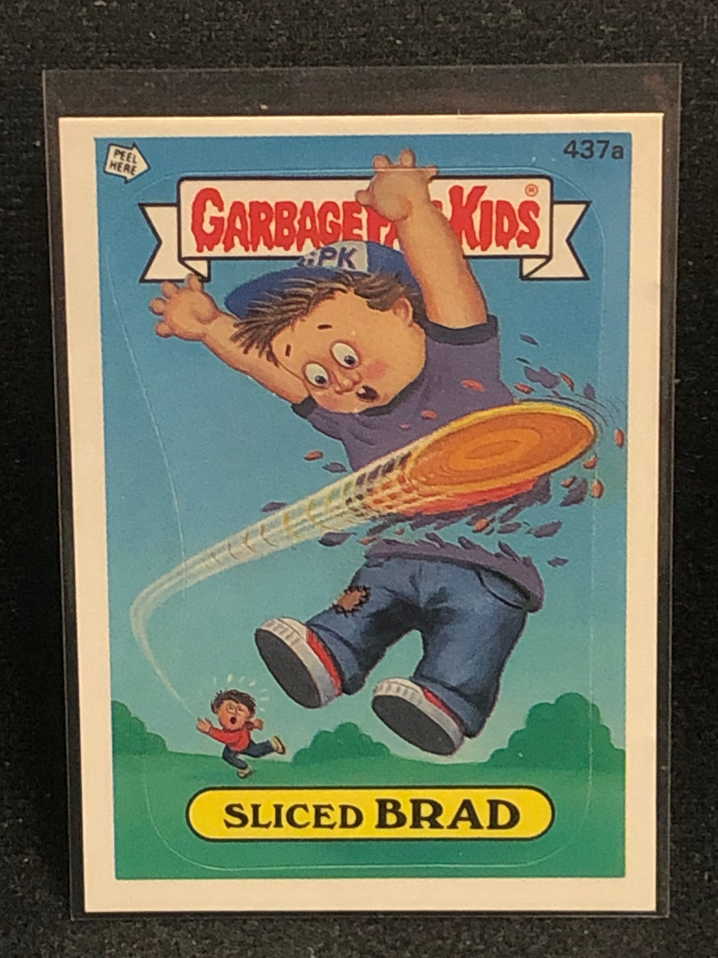 Garbage Pail Kids Original Series 11 (os11) 437a Sliced Brad