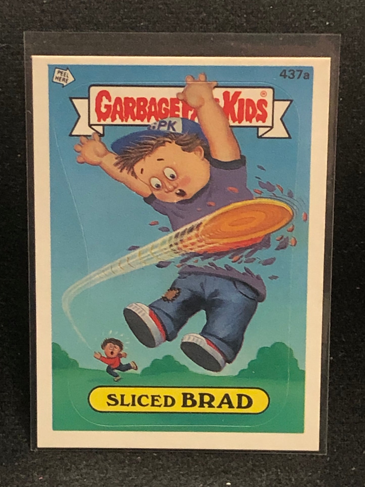 Garbage Pail Kids Original Series 11 (os11) 437a Sliced Brad