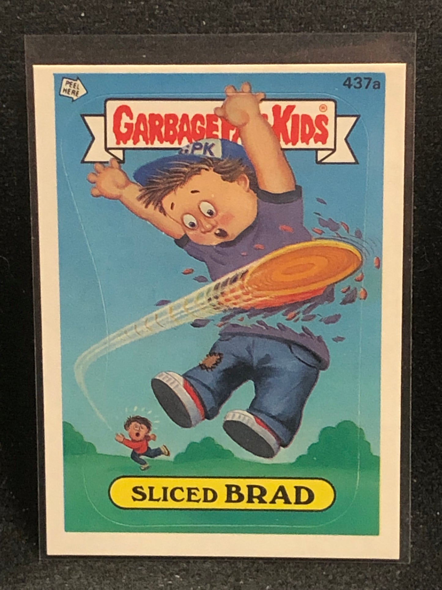 Garbage Pail Kids Original Series 11 (os11) 437a Sliced Brad