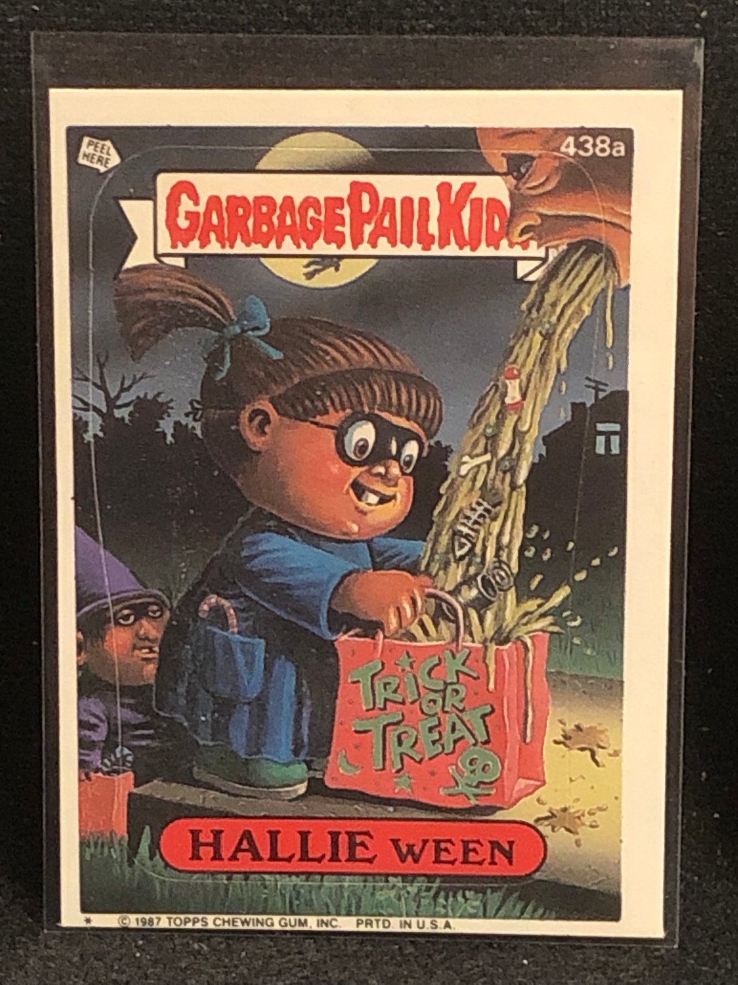 Garbage Pail Kids Original Series 11 (os11) 438a Hallie Ween