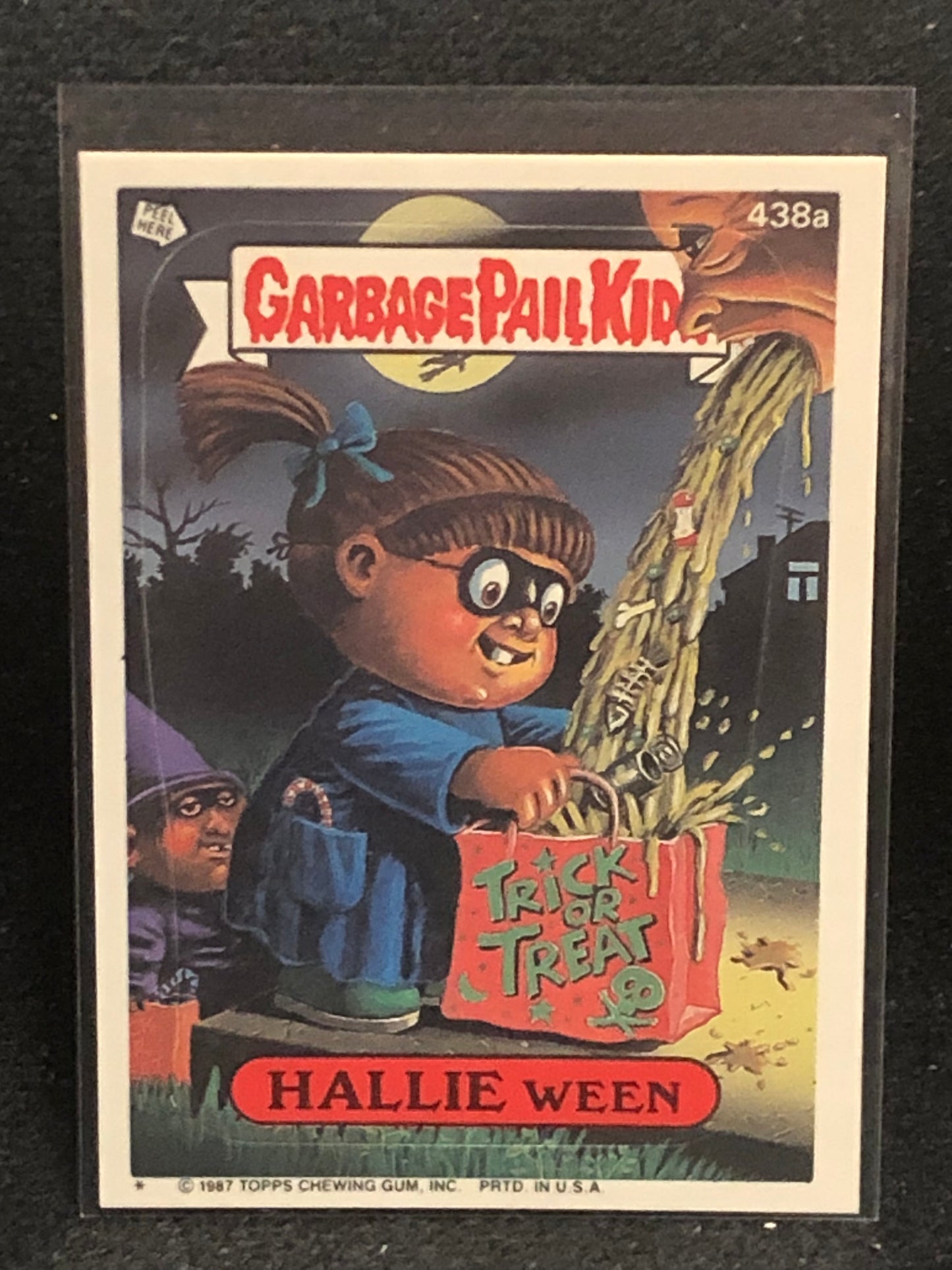Garbage Pail Kids Original Series 11 (os11) 438a Hallie Ween