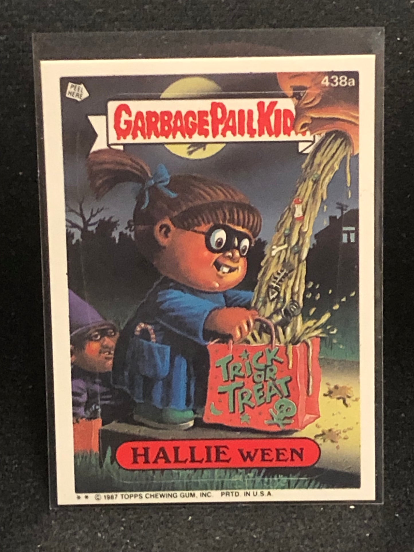 Garbage Pail Kids Original Series 11 (os11) 438a Hallie Ween