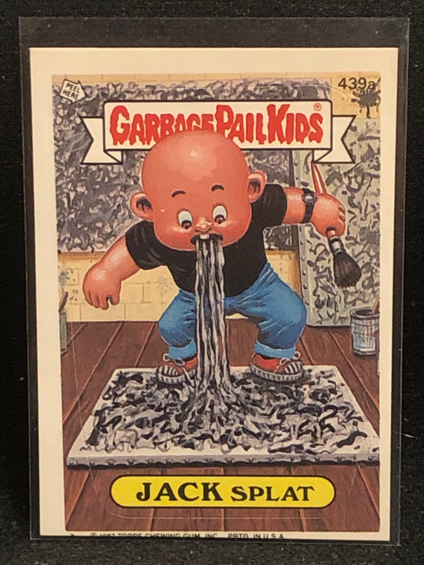Garbage Pail Kids Original Series 11 (os11) 439a Jack Splat