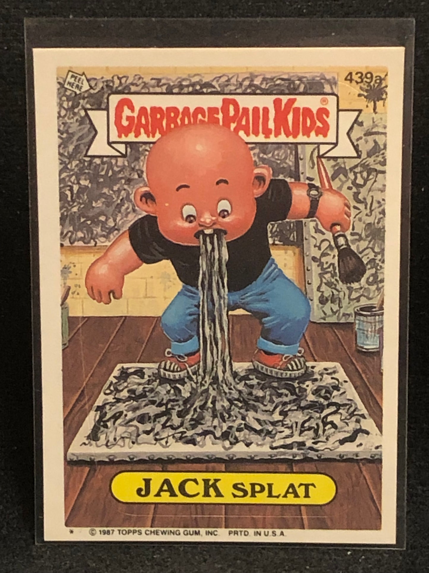 Garbage Pail Kids Original Series 11 (os11) 439a Jack Splat
