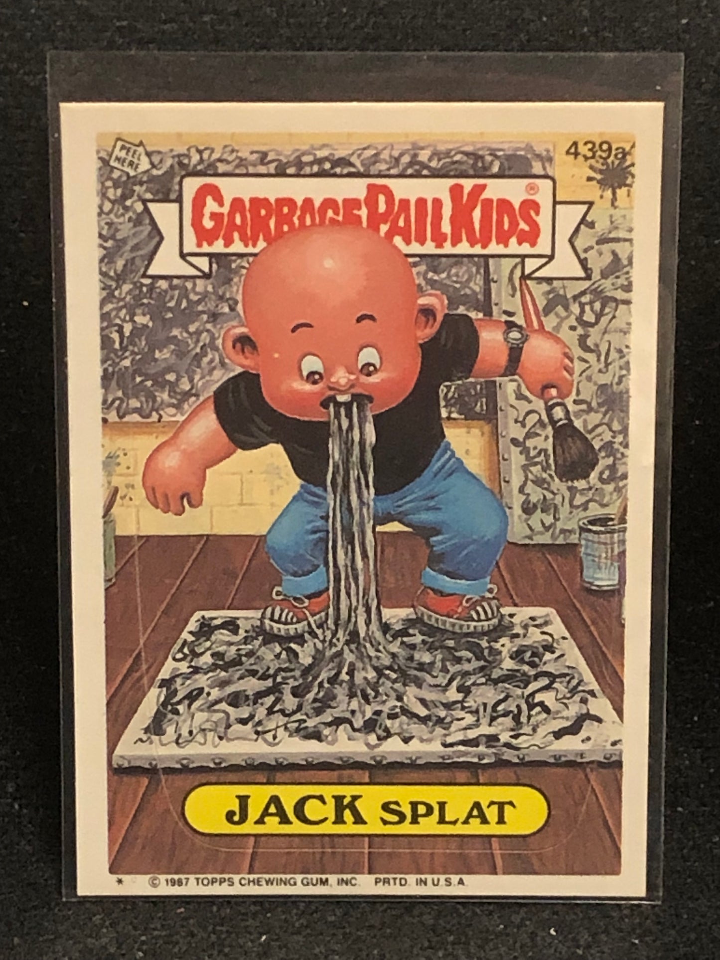 Garbage Pail Kids Original Series 11 (os11) 439a Jack Splat