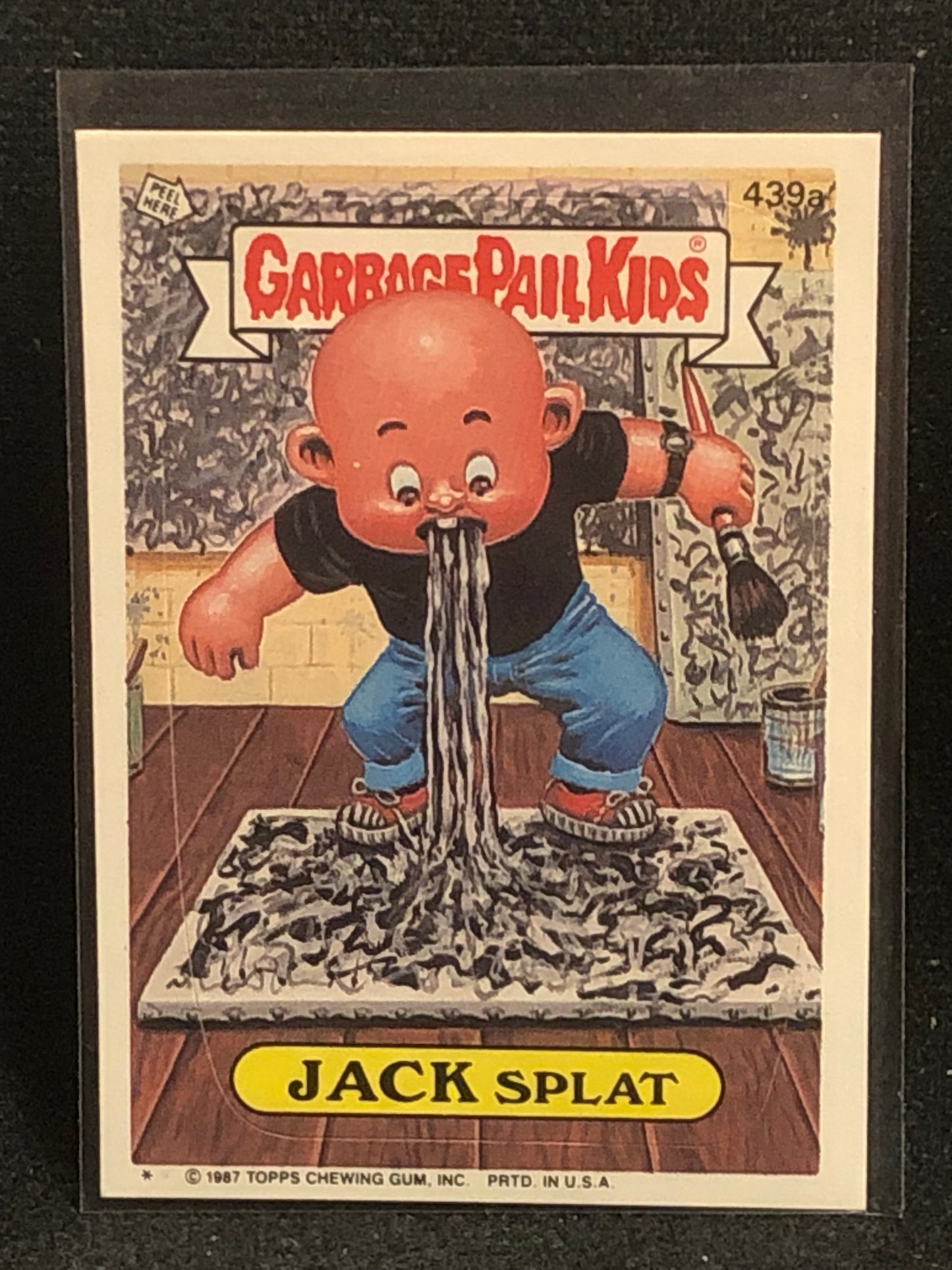 Garbage Pail Kids Original Series 11 (os11) 439a Jack Splat