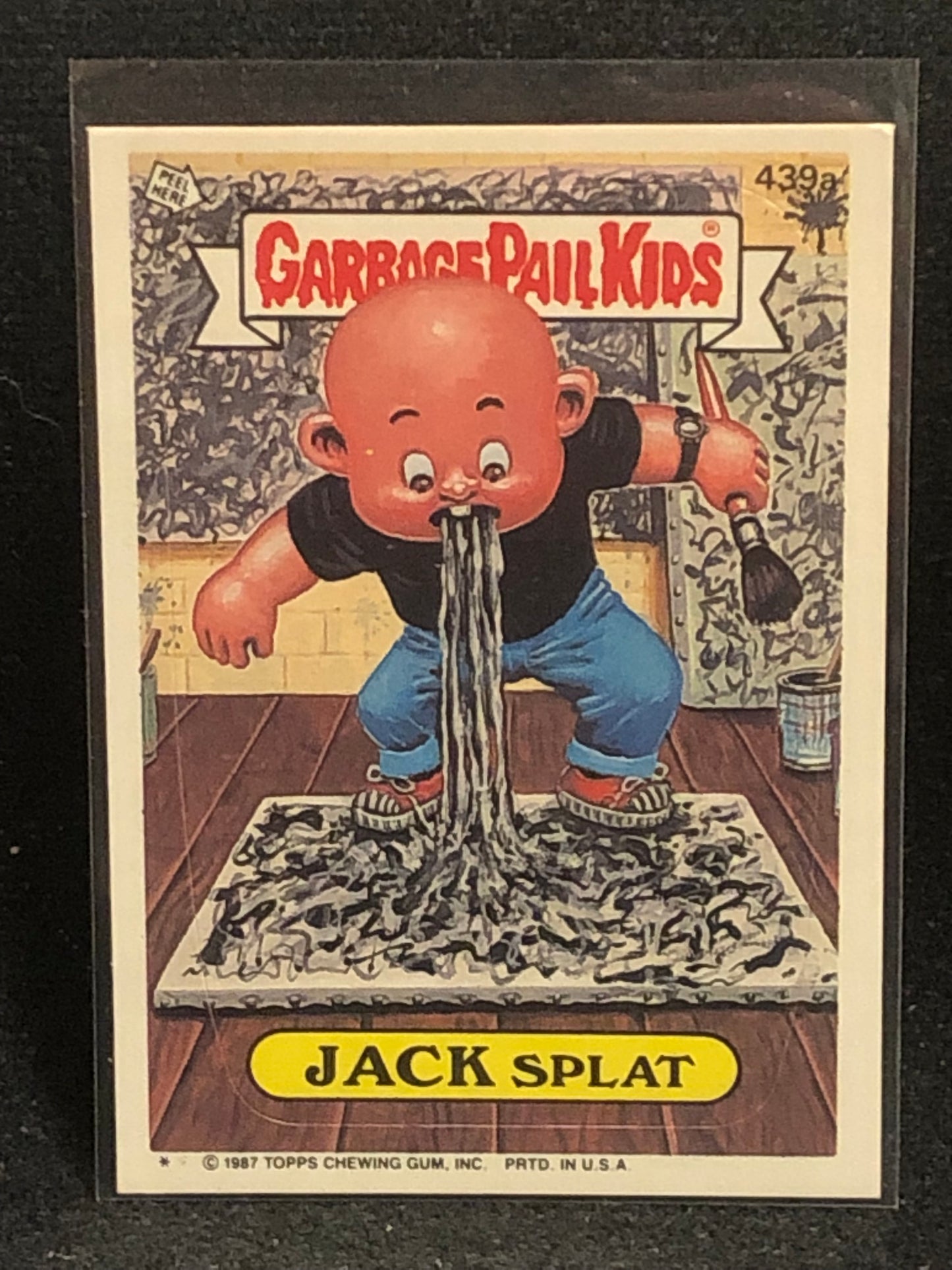 Garbage Pail Kids Original Series 11 (os11) 439a Jack Splat