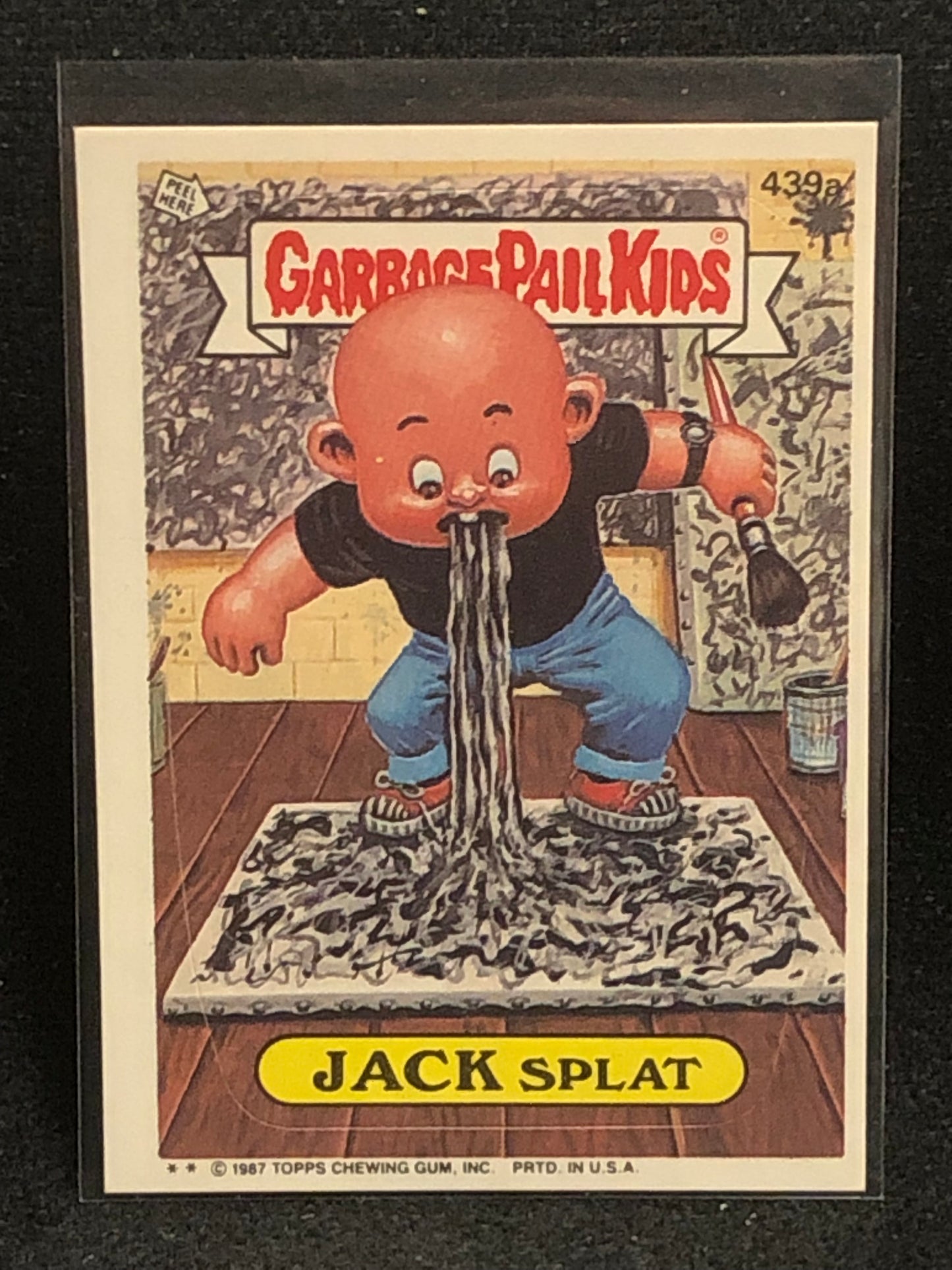 Garbage Pail Kids Original Series 11 (os11) 439a Jack Splat