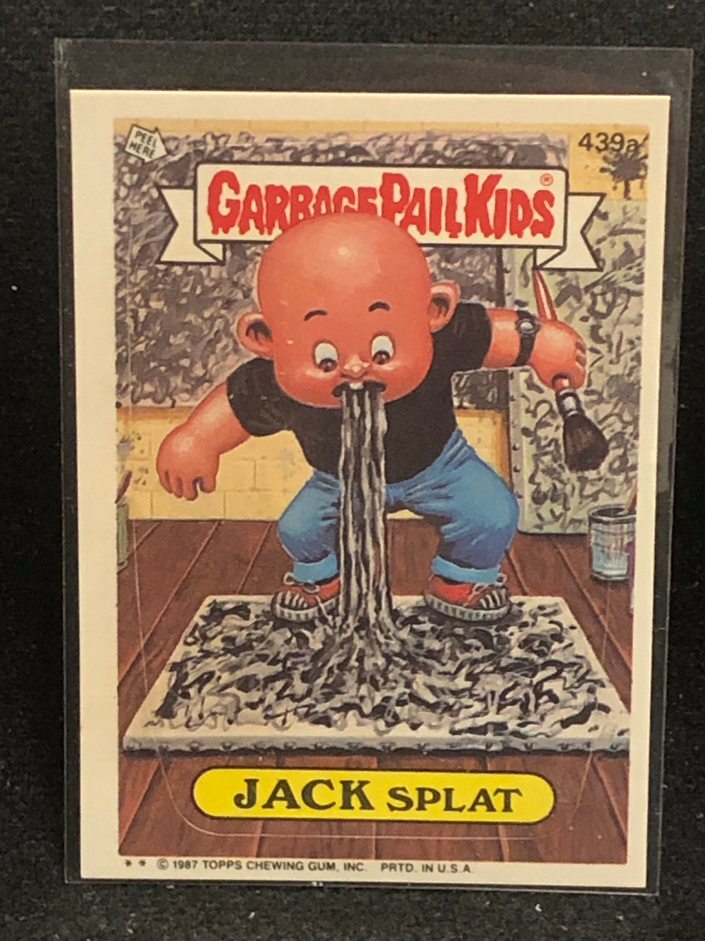 Garbage Pail Kids Original Series 11 (os11) 439a Jack Splat