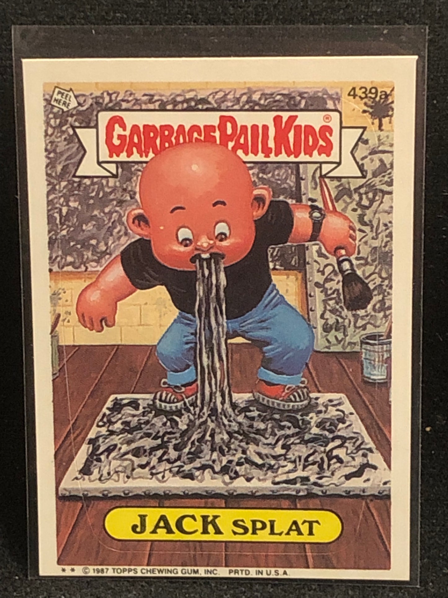 Garbage Pail Kids Original Series 11 (os11) 439a Jack Splat