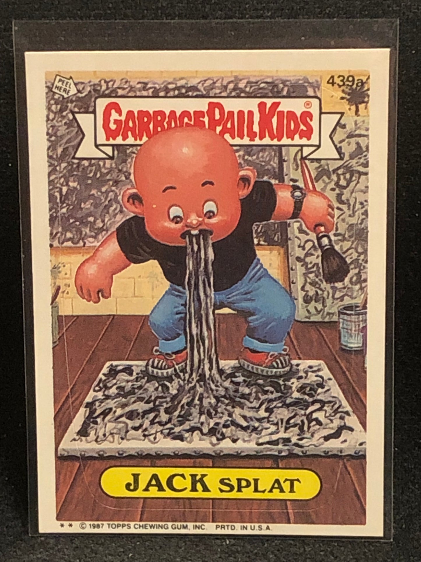 Garbage Pail Kids Original Series 11 (os11) 439a Jack Splat