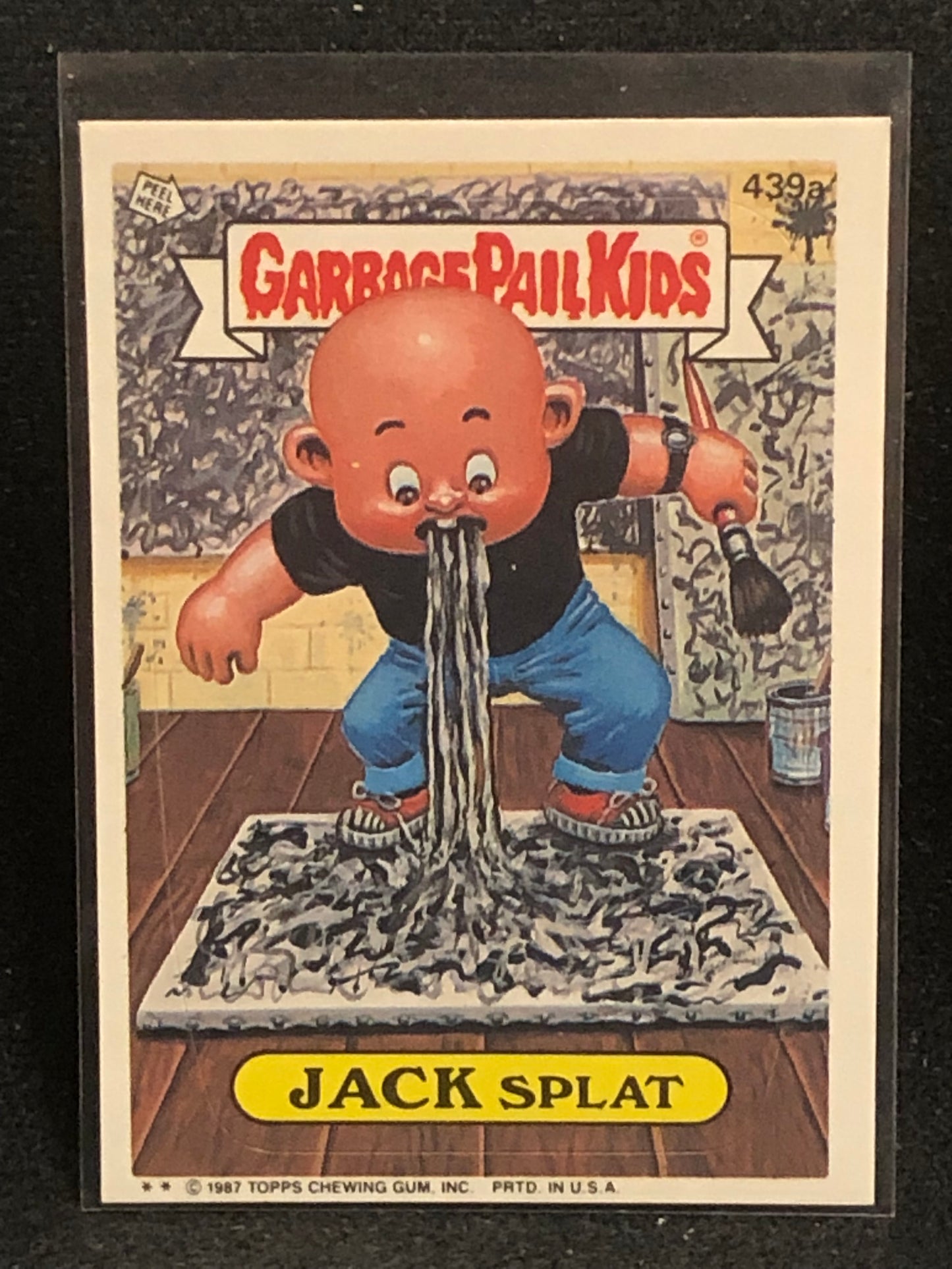 Garbage Pail Kids Original Series 11 (os11) 439a Jack Splat