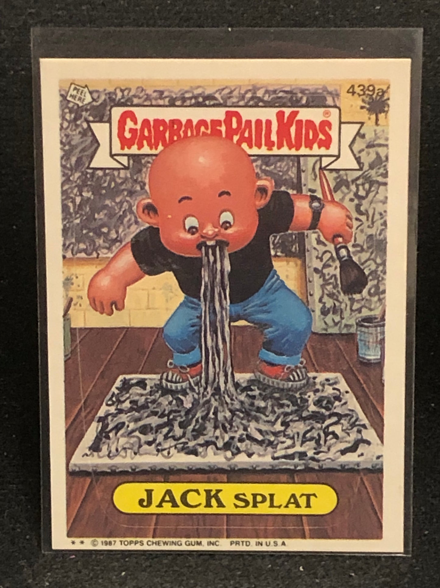 Garbage Pail Kids Original Series 11 (os11) 439a Jack Splat