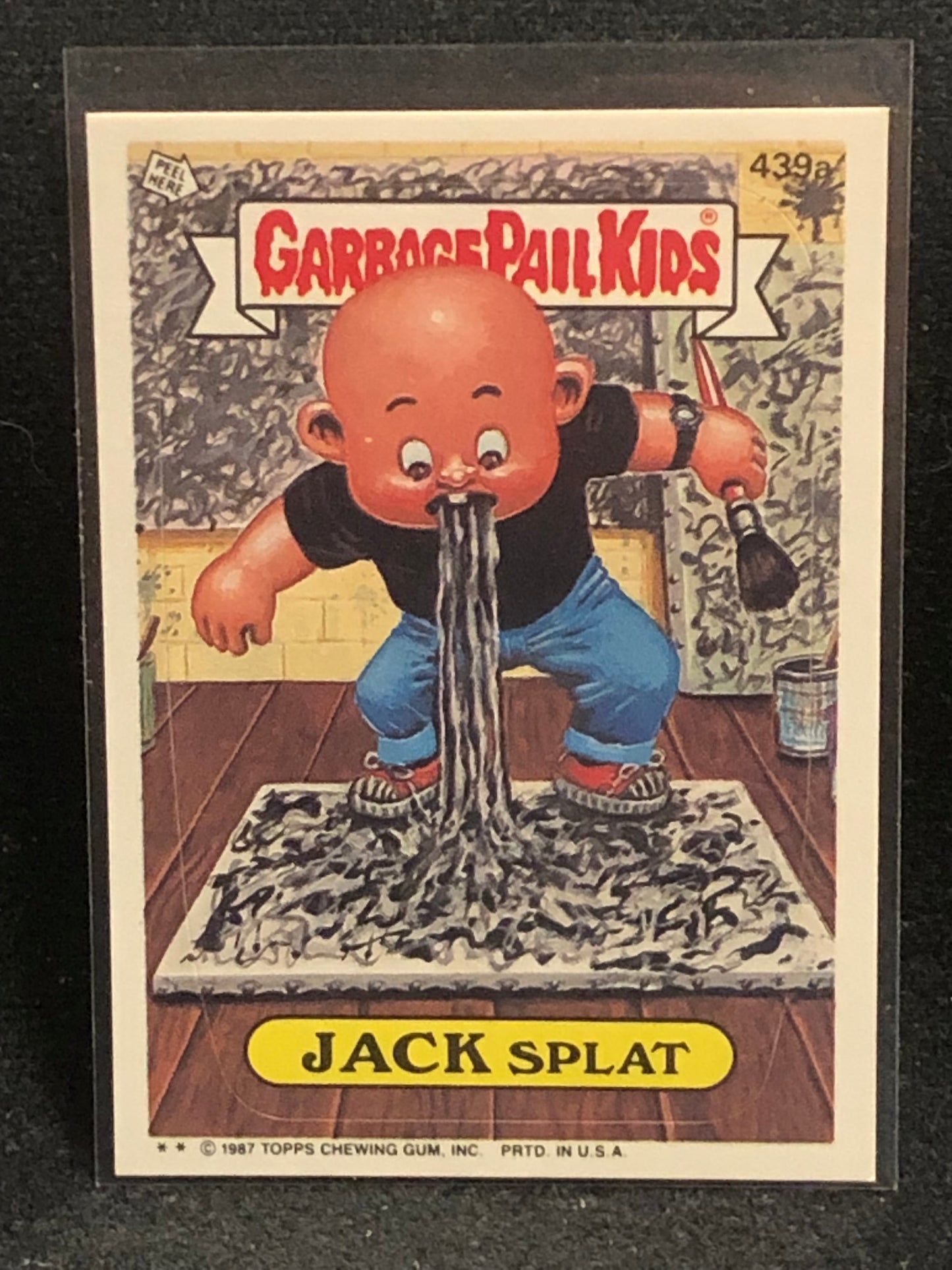 Garbage Pail Kids Original Series 11 (os11) 439a Jack Splat