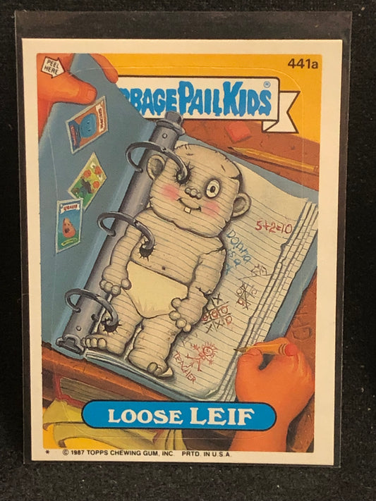 Garbage Pail Kids Original Series 11 (os11) 441a Loose Leif