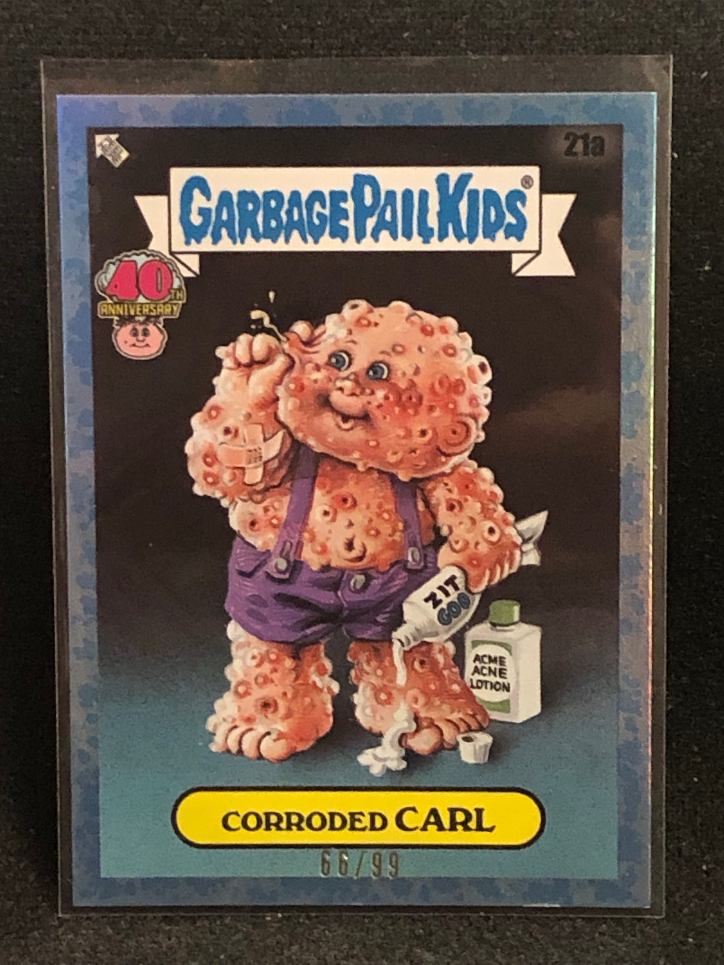 Garbage Pail Kids 40th Anniversary U-PICK Aqua Border /99 Singles