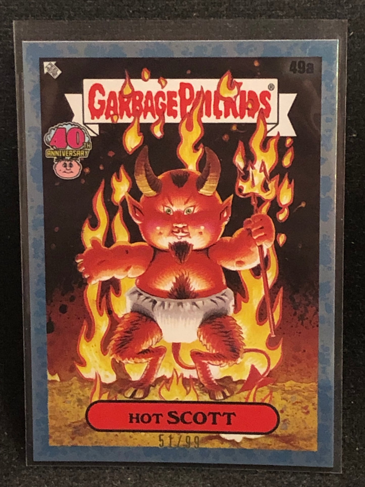Garbage Pail Kids 40th Anniversary U-PICK Aqua Border /99 Singles