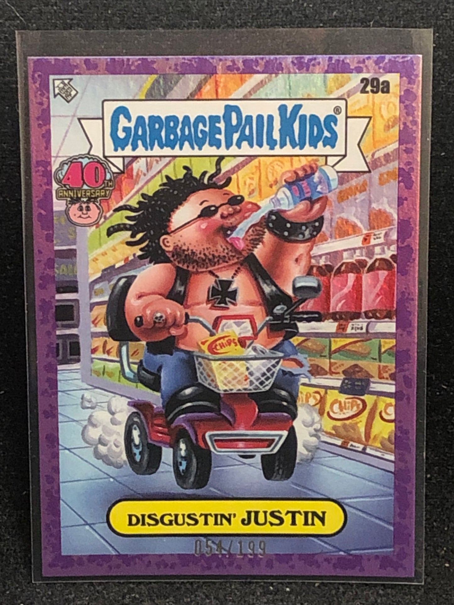 Garbage Pail Kids 40th Anniversary U-PICK Purple Border /199 Singles