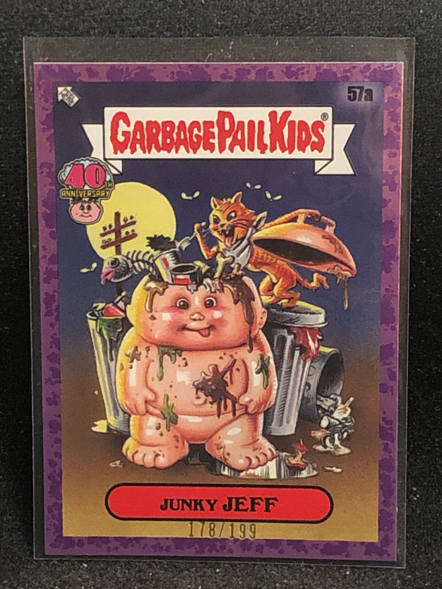 Garbage Pail Kids 40th Anniversary U-PICK Purple Border /199 Singles