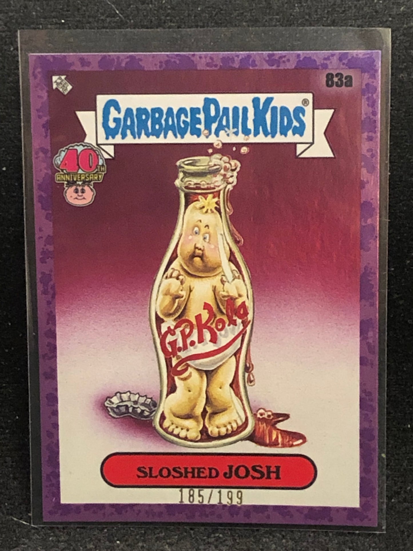 Garbage Pail Kids 40th Anniversary U-PICK Purple Border /199 Singles