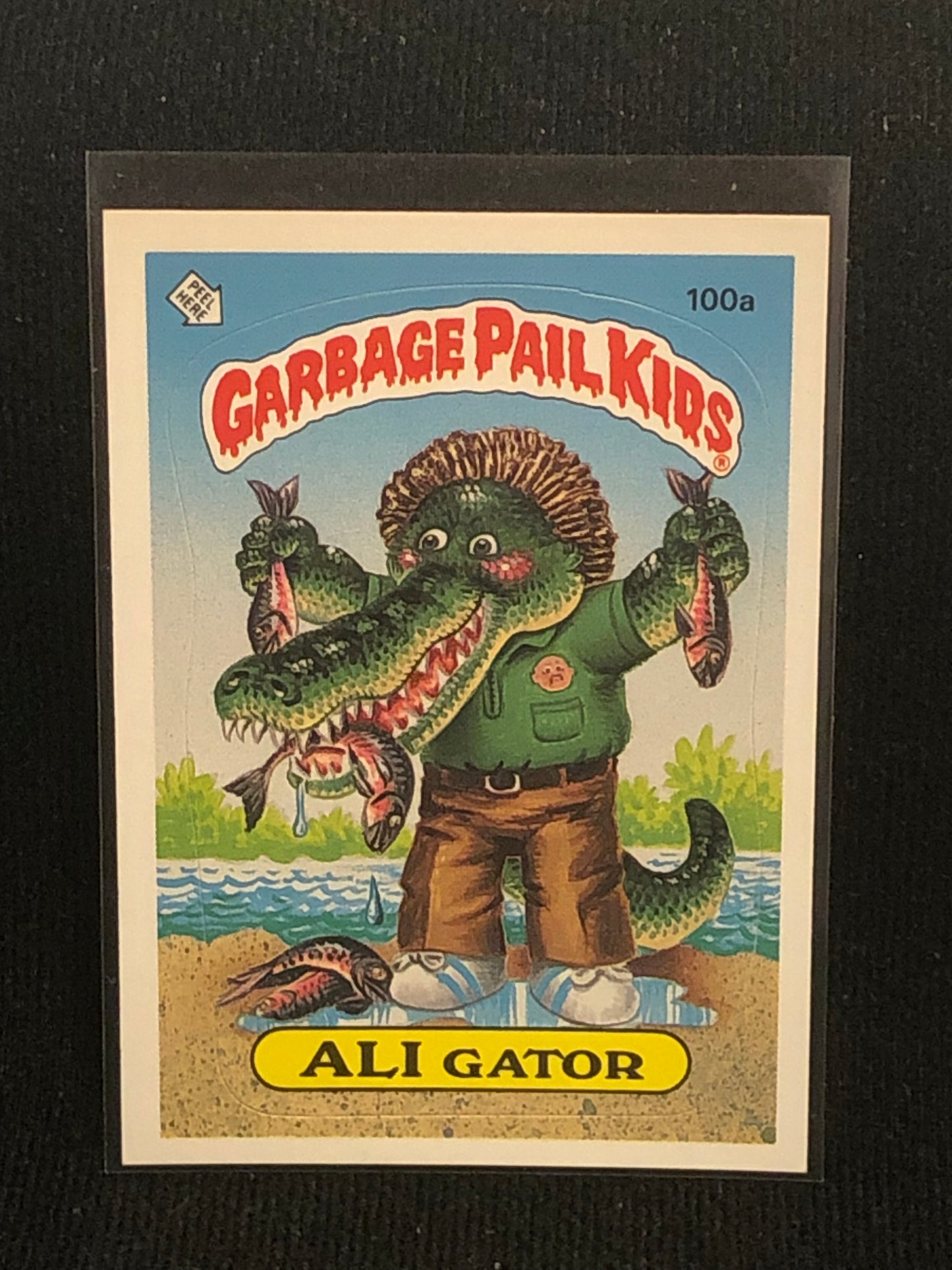 Garbage Pail Kids Original Series 3 (os3) 100a Ali Gator