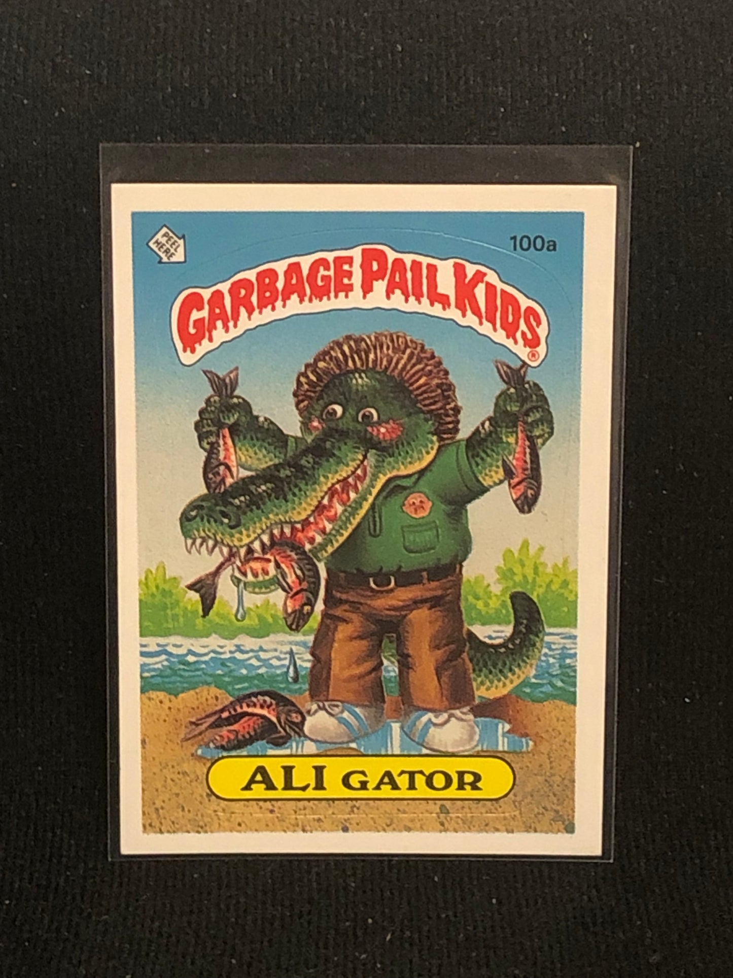 Garbage Pail Kids Original Series 3 (os3) 100a Ali Gator