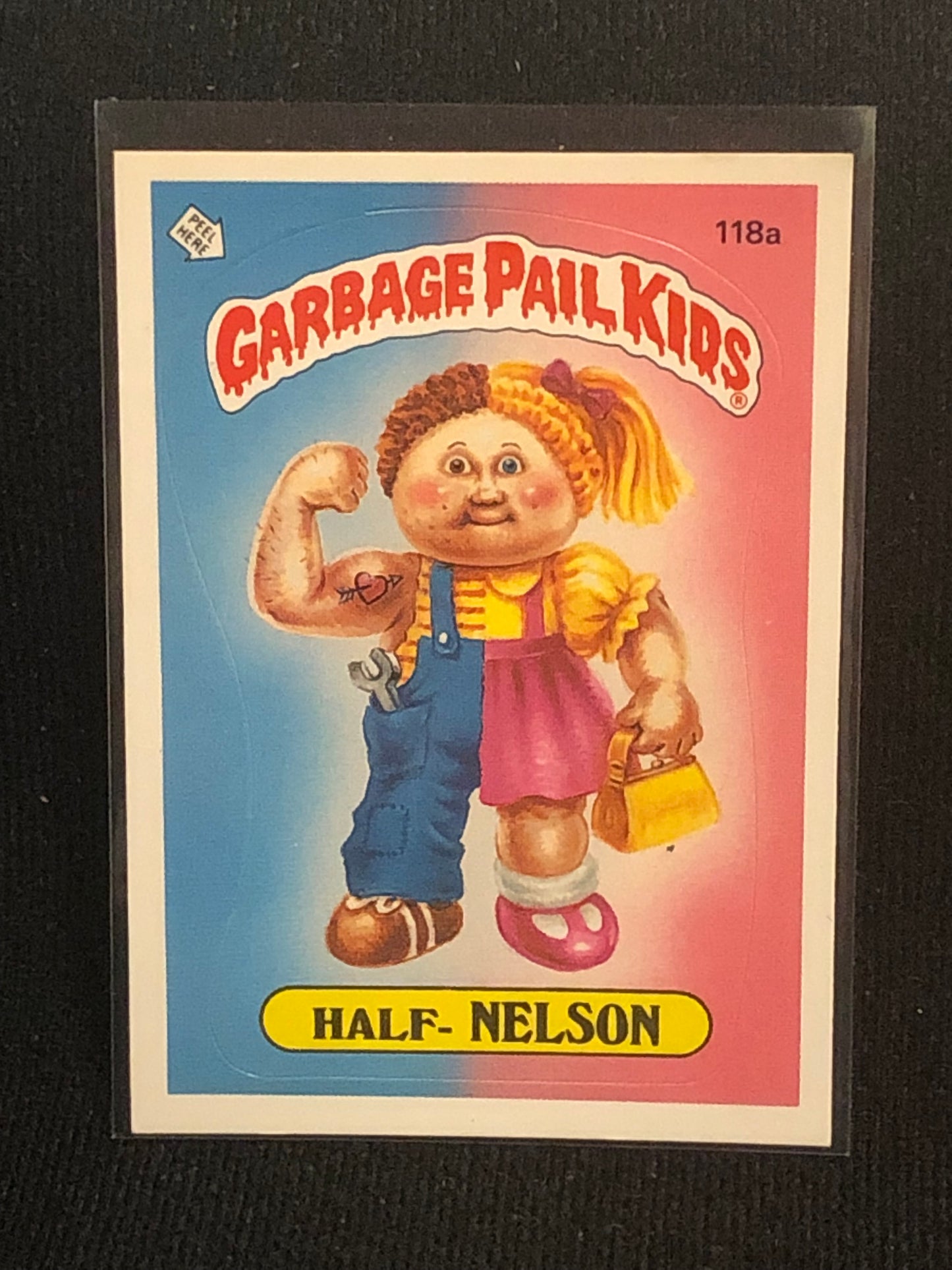 Garbage Pail Kids Original Series 3 (os3) 118a Half Nelson