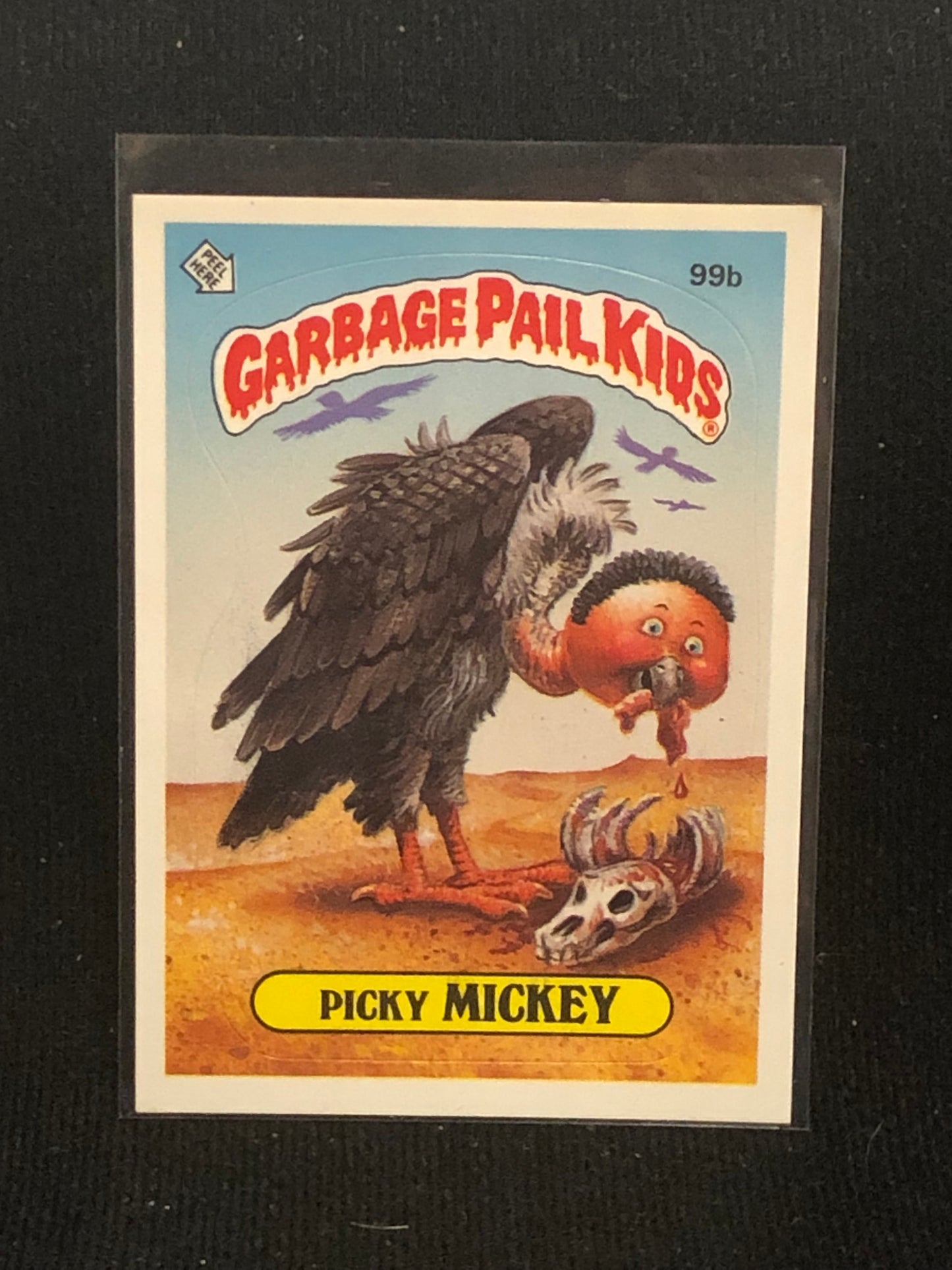 Garbage Pail Kids Original Series 3 (os3) 99b Picky Mickey
