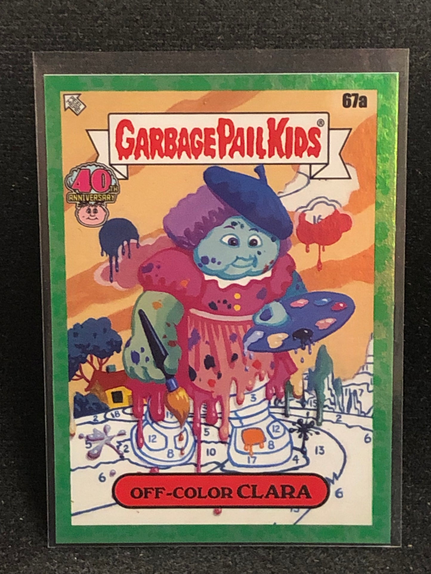 Garbage Pail Kids 40th Anniversary U-PICK Green Border Singles