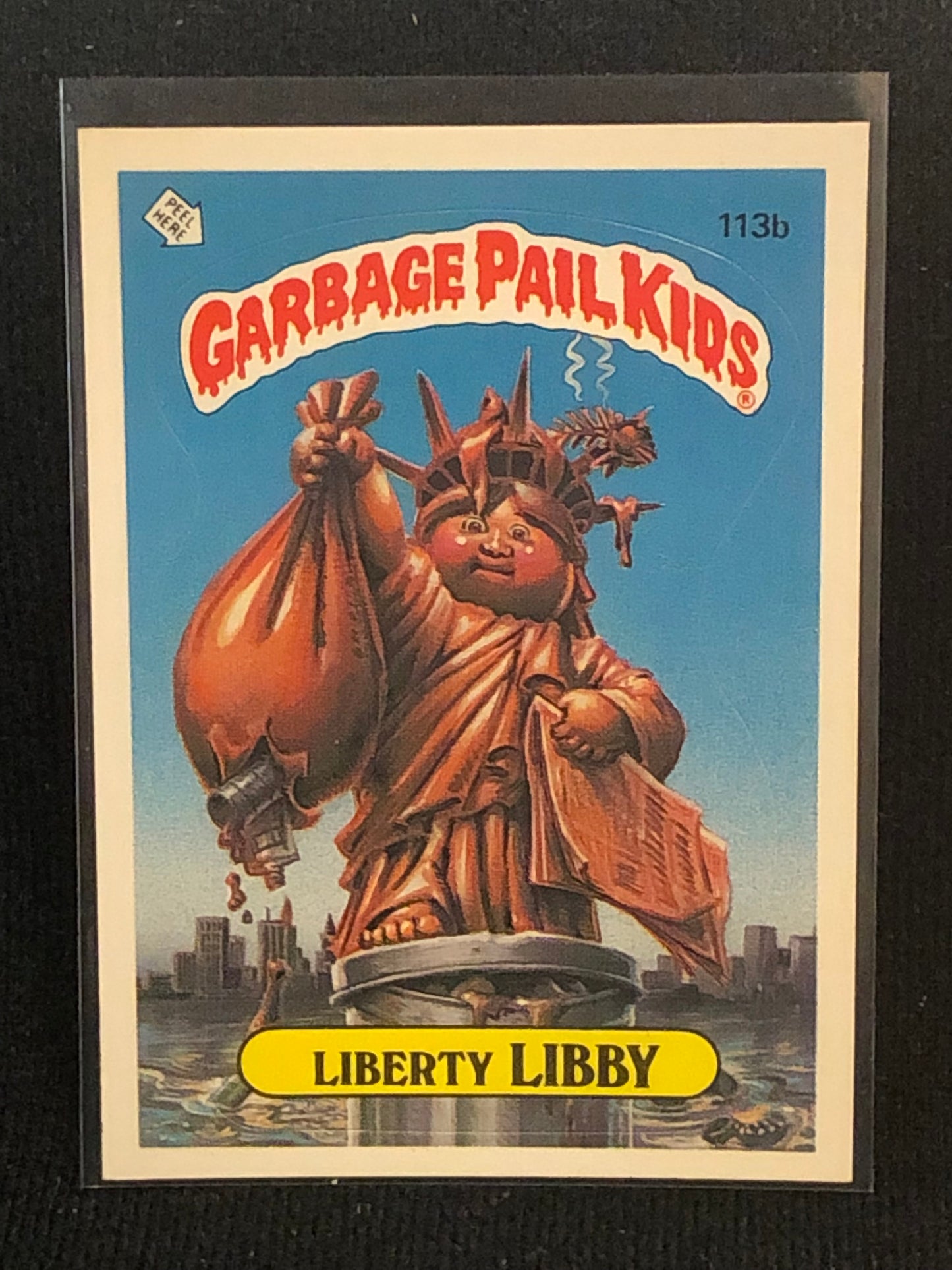 Garbage Pail Kids Original Series 3 (os3) 113b Liberty Libby